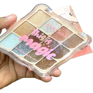 ANYLADY This is Magic 12 Colors Glitter Eyeshadow Palette image