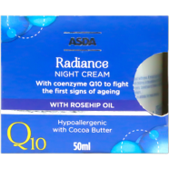 ASDA Q10 Radiance Night Cream 50ml image