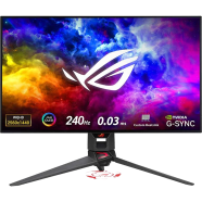 ASUS ROG Swift OLED PG27AQDM 27 Inch 1440p 240Hz Gaming Monitor image