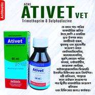 ATIVET Vet Trimethoprim And Sulphadiazine Antibiotics image