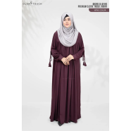 Glam Touch Abaya Al-Afiya Sleeve Tassel Abaya Burqa image