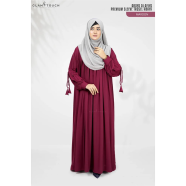 Glam Touch Abaya Al-Afiya Sleeve Tassel Abaya Burqa image