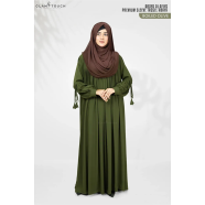 Glam Touch Abaya Al-Afiya Sleeve Tassel Abaya Burqa image