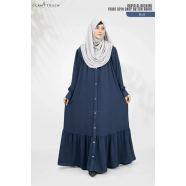 Glam Touch PlusAbaya Al-Bashira Front Open Snap Button Abaya image