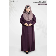Glam Touch Abaya Al Haneen-Premium Show Button Abaya image