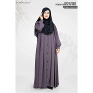 Glam Touch Abaya Al Haneen-Premium Show Button Abaya image