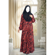 Glam Touch Abaya Al-haseen - Premium Box Pleated Abaya image
