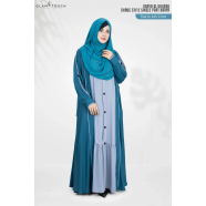 Glam Touch Abaya Al-Khusbu-Shrug Style Single Part Abaya image