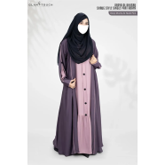 Glam Touch Abaya Al-Khusbu-Shrug Style Single Part Abaya image