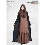 Glam Touch Abaya Al-Khusbu-Shrug Style Single Part Abaya icon