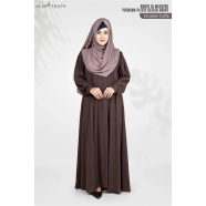 Glam Touch Abaya Al-muneera Premium Pleate Design Abaya image