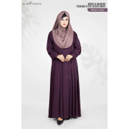 Glam Touch Abaya Al-muneera Premium Pleate Design Abaya image