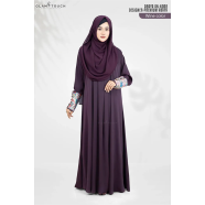 Glam Touch Abaya An-noor Designer Premium Abaya image