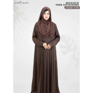 Glam Touch Abaya Ar-Rafi'Ah-Premium Sleeve Button Abaya image