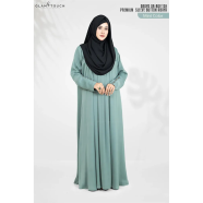 Glam Touch Abaya Ar-Rafi'ah-Premium Sleeve Button Abaya image