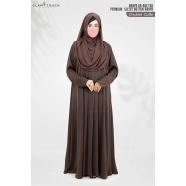 Glam Touch Abaya Ar-rafi'ah-Premium Sleeve Button Abaya Burqa image