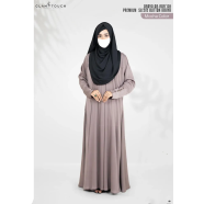 Glam Touch Abaya Ar-rafi'ah-Premium Sleeve Button Abaya image