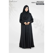 Glam Touch Abaya Ar-rafi'ah-Premium Sleeve Button Abaya Burqa image