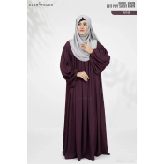 Glam Touch Abaya-Elham Cute Puff Sleeve Abaya Burqa image