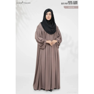 Glam Touch Abaya-Elham Cute Puff Sleeve Abaya Burqa image