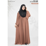 Glam Touch Abaya-Elham Cute Puff Sleeve Abaya Burqa image
