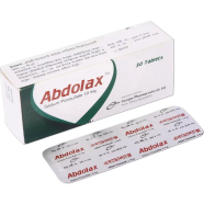 Abdolax 10 mg Tablet 10's Strip image