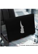 DDecorator Abstract Art B/W Laptop Sticker - (LSKN827)