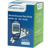 Accurate-Check Blood Glucose Test Strip 50's Pack image