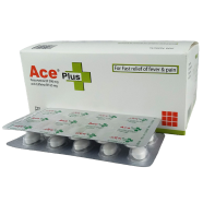 Ace Plus 500mg Plus 65mg 10's Strip Tablet image