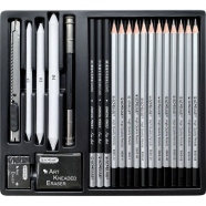 Acmeliae Drawing Set Tin Case 22Pcs image