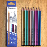 Acmeliae HB MultiColor Body Graphite Pencils 43517 - (12pcs/Box) image