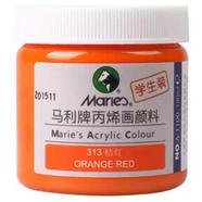 Acrylic Colour Orange Red- 100ml