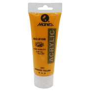 Acrylic Colour Paint Orange Yellow- 75ml image