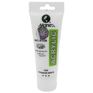 Acrylic Colour Paint Titanium White- 75ml image