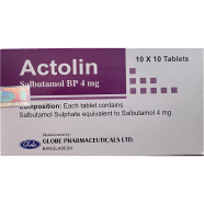 Actolin 4 mg - 10's Strip Tablet icon