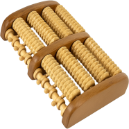 Acu Pressure Wooden Foot Rolller image