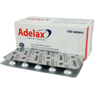 Adelax 0.5 mg, 10 mg Tablet 10's Strip image