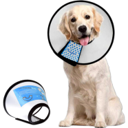 Adjustable Dog Plastic E-Collar Protective Collar For After Surgery Anti-Bite Lick Wound Healing Safety Practical Pet Cone | Dog E-Collar image
