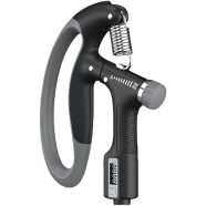 Adjustable Heavy-Duty 10-100Kg Hand Grip Exerciser – Black icon