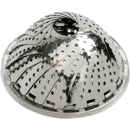 Adjustable Stainless Steel Steamer - Silver image