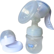 Adjustable Suction Silicone Hand Pump, Small Portable Milk Catcher Baby Feeding Pumps and Accessories image