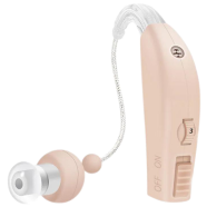 Adjustable Volume Hearing Aids BTE Ear Hearing Amplifier Rechargeable for The Elderly image