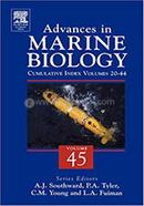 Advances in Marine Biology: Cumulative Subject Index image