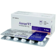 Aeron FT 4 mg Tablet 10's Strip image
