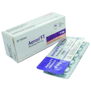 Aeron FT 4mg 10's Strip Tablets image