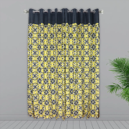 Agrey Hometex Cotton Printed Curtain 10 Eyelet 5 kuchi image