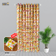 Agrey Hometex Cotton Printed Curtain image