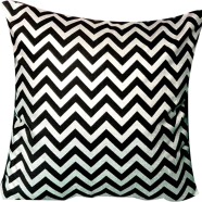 Agrey Hometex Premium Cotton Cushion Cover, Silver Sparkle image