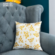 Agrey Hometex Premium Cotton Cushion Cover Gold Sparkle image