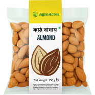 Agro Acres Almonds Almond - 250gm image
